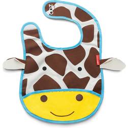 Skip Hop Zoo Tuck Away Baby Bib Jules Giraffe