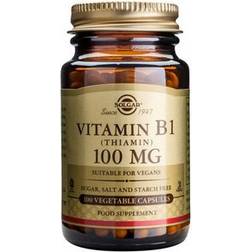 Solgar Vitamin B1 Thiamin 100mg 100 stk