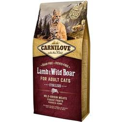 Carnilove Cat Lamb & Wild Boar 6kg