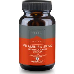 Terra Nova Vitamin B12 500ug Complex (Methylcobalamin) 50 stk