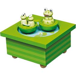 Trousselier Musical Wooden Box Frog