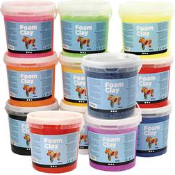Foam Clay Assorted Colors Clay 12 X 560g