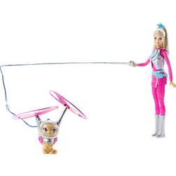Barbie Star Light Adventure Doll & Flying Cat