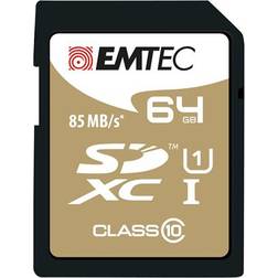 Emtec Elite Gold SDXC Class 10 UHS-I U1 85/20MB/s 64GB