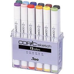 Copic Sketch Basic Markers 12-pack