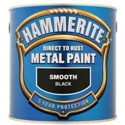 Hammerite Direct to Rust Smooth Effect Metalmaling Sort 2.5L