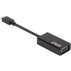 Club 3D USB C - VGA Adapter M-F 0.2m