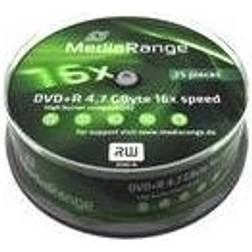 MediaRange DVD+R 4.7GB 16x Spindle 25-Pack