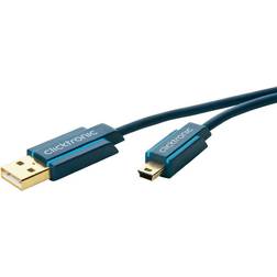ClickTronic Casual USB A - USB Mini-B 2.0 5m