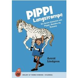 Pippi Langstrømpe. De første historier om Pippi, Annika og Tommy (Lydbog, CD, 2015)