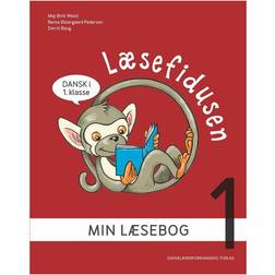 Læsefidusen 1 - Min læsebog: dansk i 1. klasse (Indbundet, 2016)