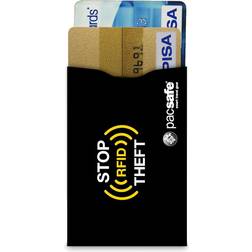 Pacsafe 25 RFID-Blocking Credit Card Sleeve - Black