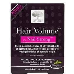 New Nordic Hair Volume Plus Nail Strong 60 stk