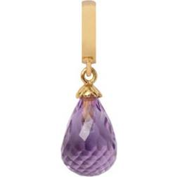 Christina Jewelry Drop Charm - Gold/Purple