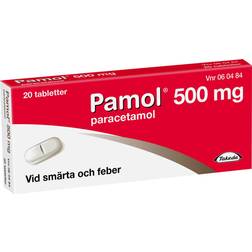 Pamol 500mg 20 stk Tablet