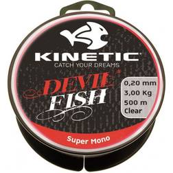 Kinetic Devilfish Super Mono Clear 0.25mm 500m