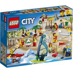 Lego City Figursæt – sjov ved stranden 60153