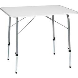 tectake Camping Table Foldable 80x60x68cm