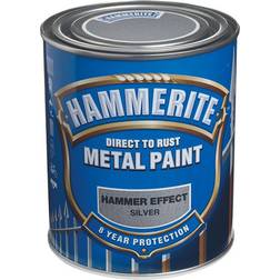 Hammerite Hammer Metalmaling Sølv 0.75L
