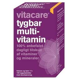 Vitacare Tygbar Multivitamin 100 stk