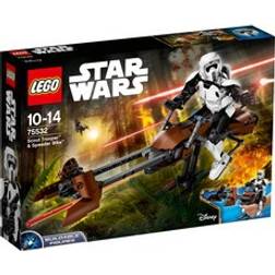 Lego Star Wars Scout Trooper og Speederbike 75532