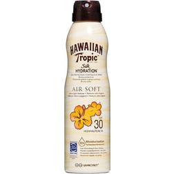 Hawaiian Tropic Silk Hydration Sun Protection Continuous Spray Air Soft SPF30 177ml