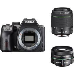 Pentax K-70 + 18-50mm + 50-200mm