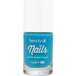 BeautyUK New Nail Polish #23 Blue Crush 9ml