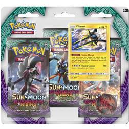 Pokémon Sun & Moon Guardians Rising Boosters 3 Booster Packs with Vikavolt Promo Card