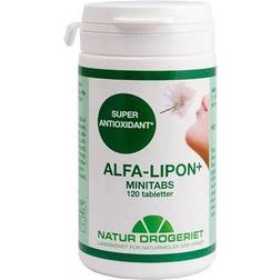 Natur Drogeriet Alfa-Lipon+ Mini Tabs 120 stk
