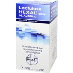 Lactulose Hexal Sirup 500ml Løsning