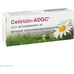 Cetirizin-ADGC 20 stk Tablet