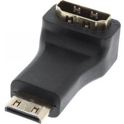 InLine HDMI-HDMI Mini Angled M-F Adapter