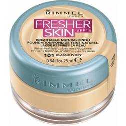 Rimmel Fresher Skin Foundation SPF15 #101 Classic Ivory