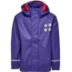 Lego Wear Jamaica 101 Rain Jacket - Dark Purple (19453-690)