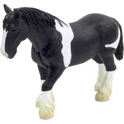 Mojo Clydesdale Horse Black & White 387085