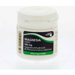 Magnesia 500mg 40 stk Tablet