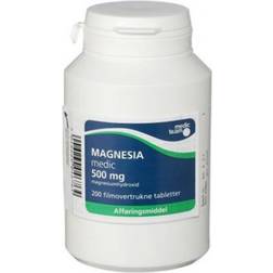 Magnesia 500mg 200 stk Tablet