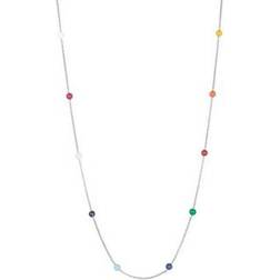 Sophie By Sophie Childhood Necklace - Silver/Multicolour