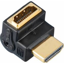 Hama HDMI - HDMI (angled) Adapter M-F