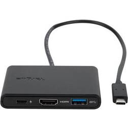 Targus USB C - HDMI/USB C/USB 3.0 Adapter M-F 0.4m