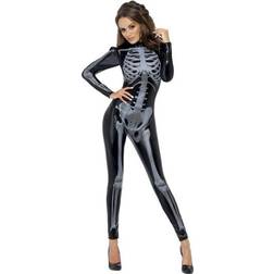 Smiffys Skelet Kostume Dame