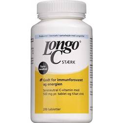 LongoVital C Vitamin 500mg+Zink 200 stk
