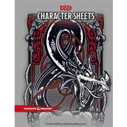 D&D Character Sheets (Hæftet, 2017)