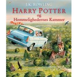 Harry Potter og Hemmelighedernes Kammer: Illustreret udgave (Indbundet, 2016)