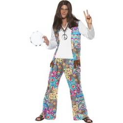 Smiffys Groovy Hippiemand Kostume