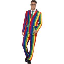 Smiffys Cool Suit Regnbue Kostume