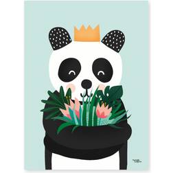 Michelle Carlslund Panda Plakat 50x70cm