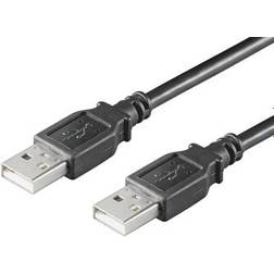 MicroConnect USB A-USB A 2.0 0.1m