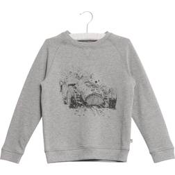 Wheat Race Sweatshirt - Melange Grey